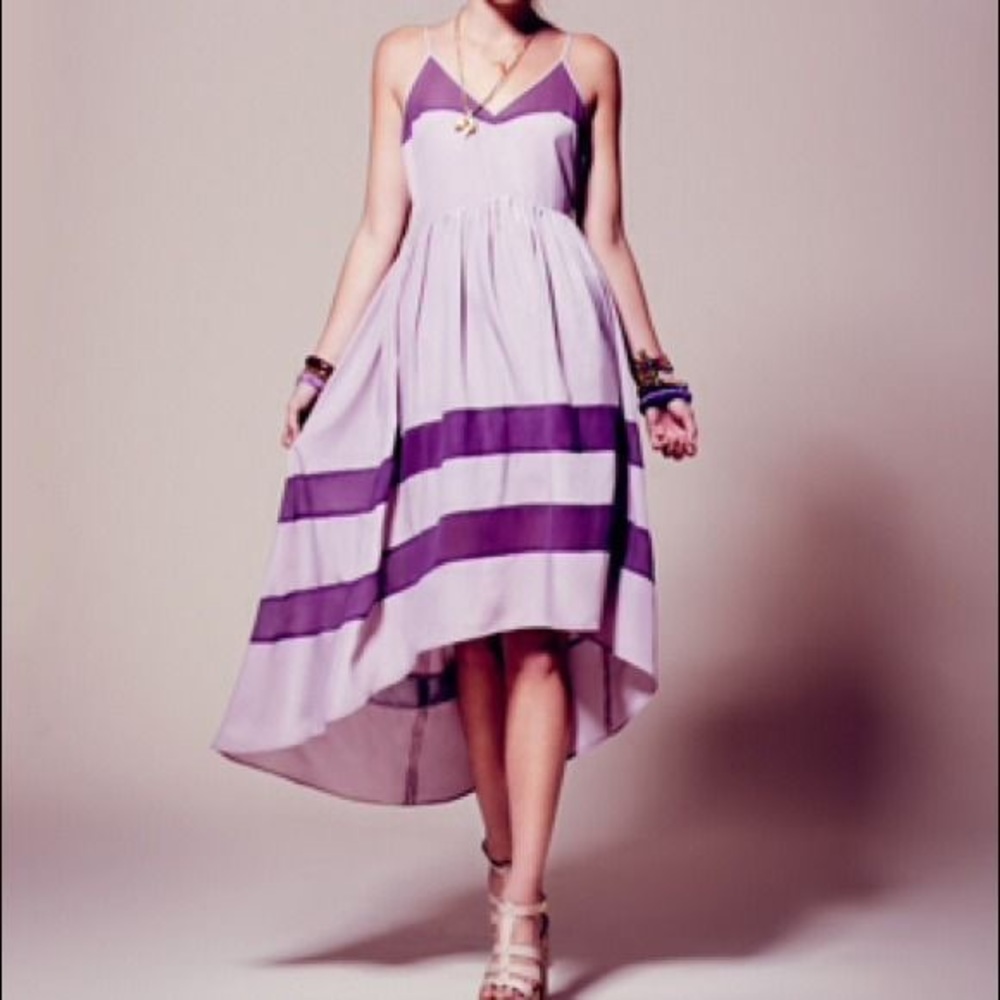 Forever 21 High Low Purple Dress